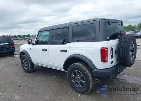 2024 Ford Bronco Big Bend z USA, uszkodzony, nr VIN 1FMDE7BH6RLB22321